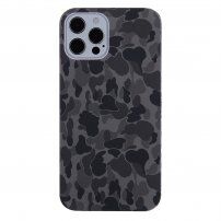 Maskáčový ochranný obal pre iPhone 11 - čierny