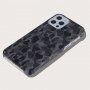 Maskáčový ochranný obal pre iPhone 11 - čierny