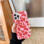 Maskáčový ochranný obal pre iPhone 12 Pro Max - ružový