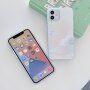 Metalický kryt s oblakmi pre iPhone 11 Pro - biely