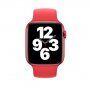Navliekací silikónový remienok pre Apple Watch Ultra 49mm / 46mm / 45mm / 44mm / 42mm - S - červený