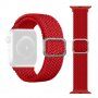 Remienok s vrkočovým vzorom pre Apple Watch Ultra 49mm / 46mm / 45mm / 44mm / 42mm - červený