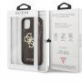 Guess Big 4G Full Glitter kryt pre iPhone 12 Pro Max - čierny
