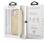 Guess Big 4G Full Glitter kryt pre iPhone 12 Pro Max - zlatý