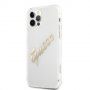 Guess Vintage Script Gold Logo kryt pre iPhone 12 Pro Max - zlatý