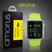 Tvrdené sklo Amorus pre Apple Watch 42 mm - číre - 0,33&nbsp;mm 