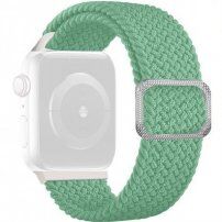 Remienok s vrkočovým vzorom pre Apple Watch Ultra 49mm / 46mm / 45mm / 44mm / 42mm - mentolový