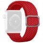Remienok s vrkočovým vzorom pre Apple Watch Ultra 49mm / 46mm / 45mm / 44mm / 42mm - červený