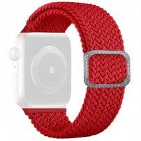 Remienok s vrkočovým vzorom pre Apple Watch Ultra 49mm / 46mm / 45mm / 44mm / 42mm - červený