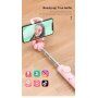Baseus Lovely Bluetooth selfie tyč s trojnožkou pre iPhone - čierna