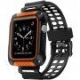 Totudesign puzdro s remienkom pre Apple Watch Ultra 49mm / 46mm / 45mm / 44mm / 42mm – oranžové