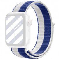 Nylonový remienok so zapínaním na suchý zips pre Apple Watch Ultra 49mm / 46mm / 45mm / 44mm / 42mm - Grécko