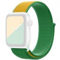 Nylonový remienok so zapínaním na suchý zips pre Apple Watch 42mm / 41mm / 40mm / 38mm - Mauritánia