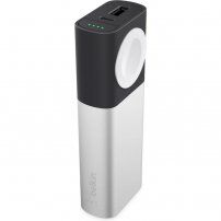 Belkin powerbanka s integrovaným magnetickým nabíjaním pre iPhone / Apple Watch - strieborná