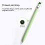 Ochranný silikónový obal s lístočkami pre Apple Pencil 1. generácie - ružový