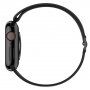 Silikónový remienok s posuvnou prackou pre Apple Watch Ultra 49mm / 46mm / 45mm / 44mm / 42mm - čierny