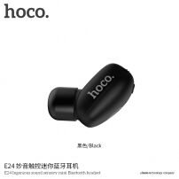 HOCO malé bezdrôtové Bluetooth slúchadlo s mikrofónom pre Apple iPhone – čierne