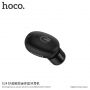 HOCO malé bezdrôtové Bluetooth slúchadlo s mikrofónom pre Apple iPhone – čierne