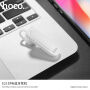 HOCO bezdrôtové slúchadlo s mikrofónom pre Apple iPhone – biele