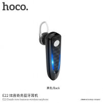 HOCO Dazzle bezdrôtové Bluetooth slúchadlo s mikrofónom pre Apple iPhone – čierne