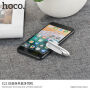 HOCO Dazzle bezdrôtové Bluetooth slúchadlo s mikrofónom pre Apple iPhone – biele