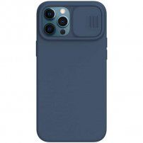 Nillkin CamShield Silky kryt pre iPhone 12 Pro Max - modrý