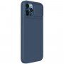 Nillkin CamShield Silky kryt pre iPhone 12 Pro Max - modrý