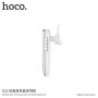 HOCO Dazzle bezdrôtové Bluetooth slúchadlo s mikrofónom pre Apple iPhone – biele