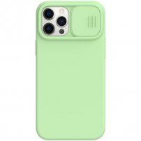 Nillkin CamShield Silky kryt pre iPhone 12 Pro Max - zelený