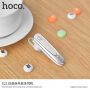 HOCO Dazzle bezdrôtové Bluetooth slúchadlo s mikrofónom pre Apple iPhone – biele