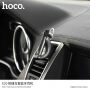 HOCO bezdrôtové Bluetooth slúchadlo s držiakom na ventilačnú mriežku pre Apple iPhone – tmavosivé