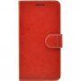 FIXED FIT flip puzdro s prešitím pre iPhone 12 Pro Max - červené
