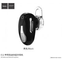 HOCO malé bezdrôtové Bluetooth slúchadlo pre Apple iPhone – čierne