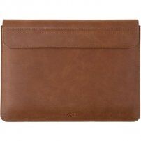 FIXED Oxford kožená obálka pre MacBook Air 13" (A1932 / A2179 / A2337) - hnedá
