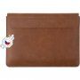 FIXED Oxford kožená obálka pre MacBook Air 13" (A1932 / A2179 / A2337) - hnedá