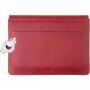 FIXED Oxford kožená obálka pre MacBook Air 13" (A1932 / A2179 / A2337) - červená