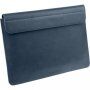 FIXED Oxford kožená obálka pre MacBook Air 13" (A1237 / A1304 / A1369 / A1466) - tmavomodrá
