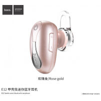 HOCO malé bezdrôtové Bluetooth slúchadlo pre Apple iPhone – ružovo-zlaté