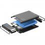 Cellularline FreePower Manta HD powerbanka s portami USB-C / USB - 5 000 mAh - čierna