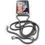 Cellularline Neck-Case kryt so šnúrkou na krk pre iPhone X / XS - čierny