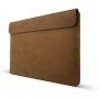 FIXED Oxford kožená obálka pre MacBook Air 13" (A1932 / A2179 / A2337) - hnedá