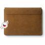 FIXED Oxford kožená obálka pre MacBook Air 13" (A1932 / A2179 / A2337) - hnedá