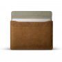 FIXED Oxford kožená obálka pre MacBook Air 13" (A1932 / A2179 / A2337) - hnedá
