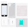 HOCO superodolné 9H tvrdené sklo (Tempered Glass) pre Apple iPhone 6 / 6S - Anti-blue-ray - vrúbkovaný rámček čierny