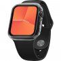 FIXED mäkké púzdro pre Apple Watch 44mm - číre