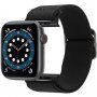 Spigen Lite Fit nylonový remienok pre Apple Watch Ultra 49mm / 46mm / 45mm / 44mm / 42mm - čierny