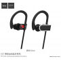 HOCO bezdrôtové Bluetooth športové slúchadlá pre Apple iPhone – čierna