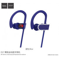 HOCO bezdrôtové Bluetooth športové slúchadlá pre Apple iPhone – modrá