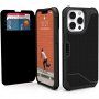 UAG Metropolis odolné flipové puzdro pre iPhone 13 Pro Max - kevlarovo čierne