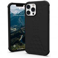 UAG Standard Issue silikónový odolný kryt pre iPhone 13 Pro Max - čierny